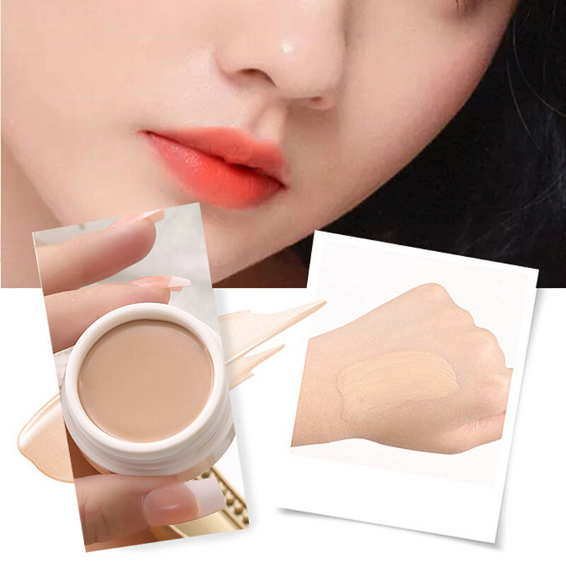 Kem Nền Che Khuyết Điểm Kem Che Khuyết Điểm Lâu Trôi Chống Nước Nước Da Sâu Quầng Thâm Vết Mụn Che Vết Thâm Dưỡng Ẩm Trang Điểm Mặt