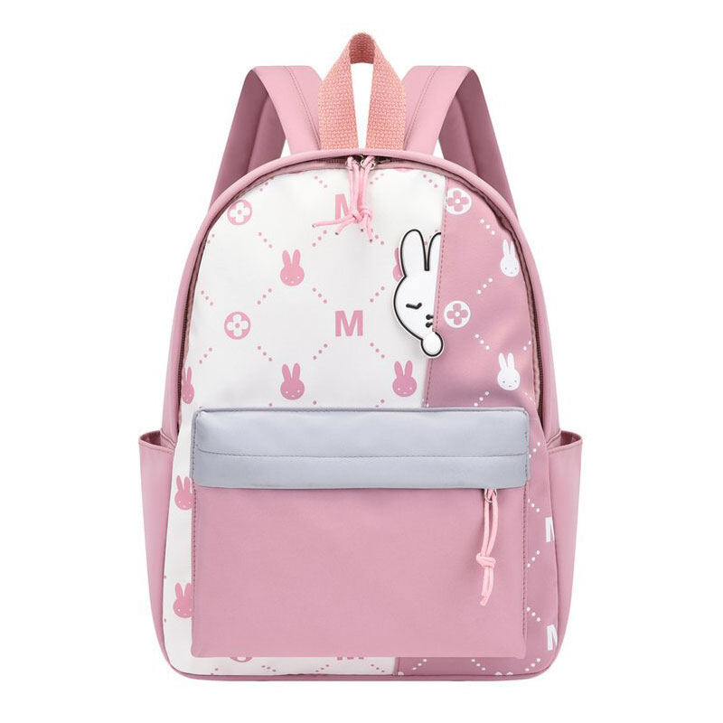 HS Primary school students cartoon cute schoolbag Boys and girls' backpack light weight reducing spine protection backpack