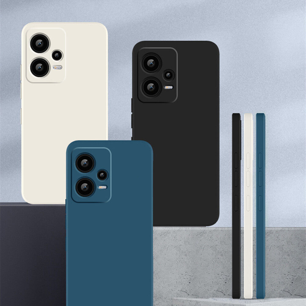 For Xiaomi Redmi Note 12 Pro Case Luxury Liquid Silicone Phone Case For Xiaomi Redmi Note 12 Pro Plus Camera Protection Case