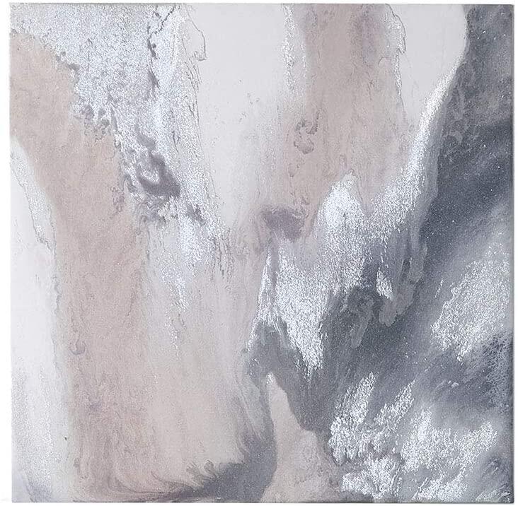 Madison Park Blissful Abstract Wall Art Modern Home Decor Painting Gel Coat Canvas With Silver Foil Embellishment Blush Gift Lazada Singapore