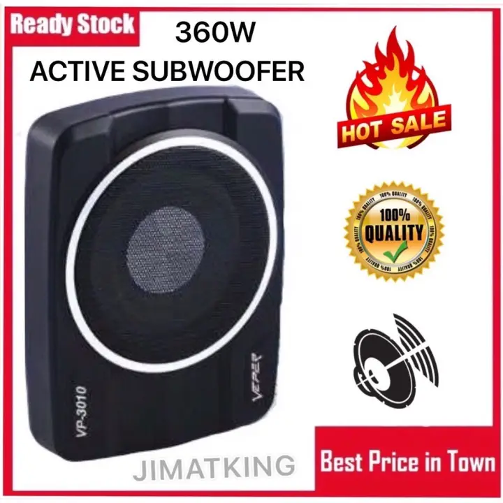 triple voice coil subwoofer