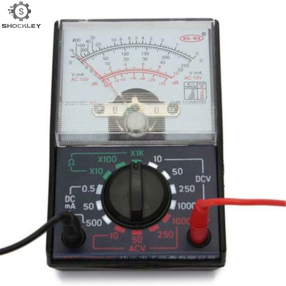 Shockley Pocket Small Mini Portable Student Household Handheld 110a Pointer Voltage Multimeter