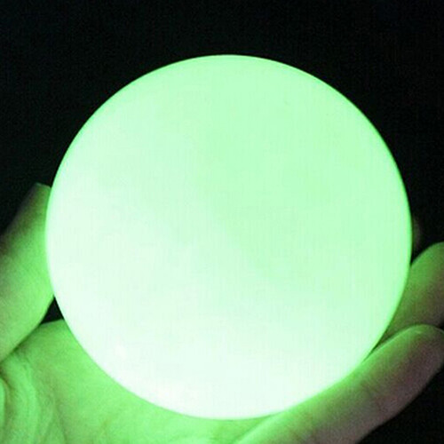 venicenight Delicate Glow In Dark Faux Fluorite Sphere Luminous Ball Home Decor Ornament