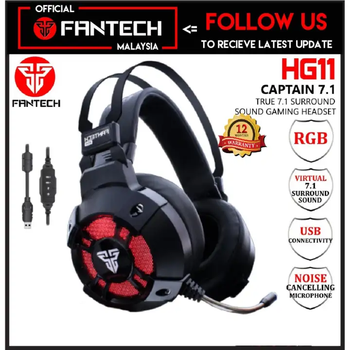 fantech hg11 captain 7.1 specs