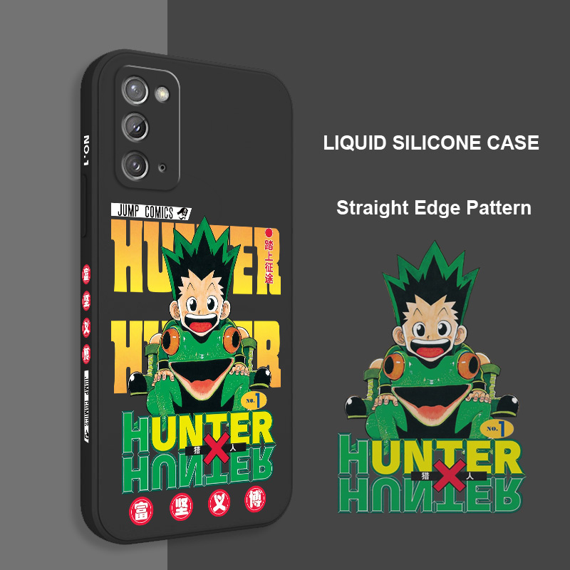 Frog Hunter Phone Case For Samsung Galaxy Note 20 Ultra 10 Plus 9 Liquid Silicone Side Pattern