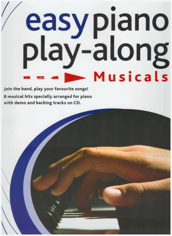 Easy Piano Play-Along Musicals / Piano Book / Music Book / Voice Book / Pop Song Book / Song Book Malaysia