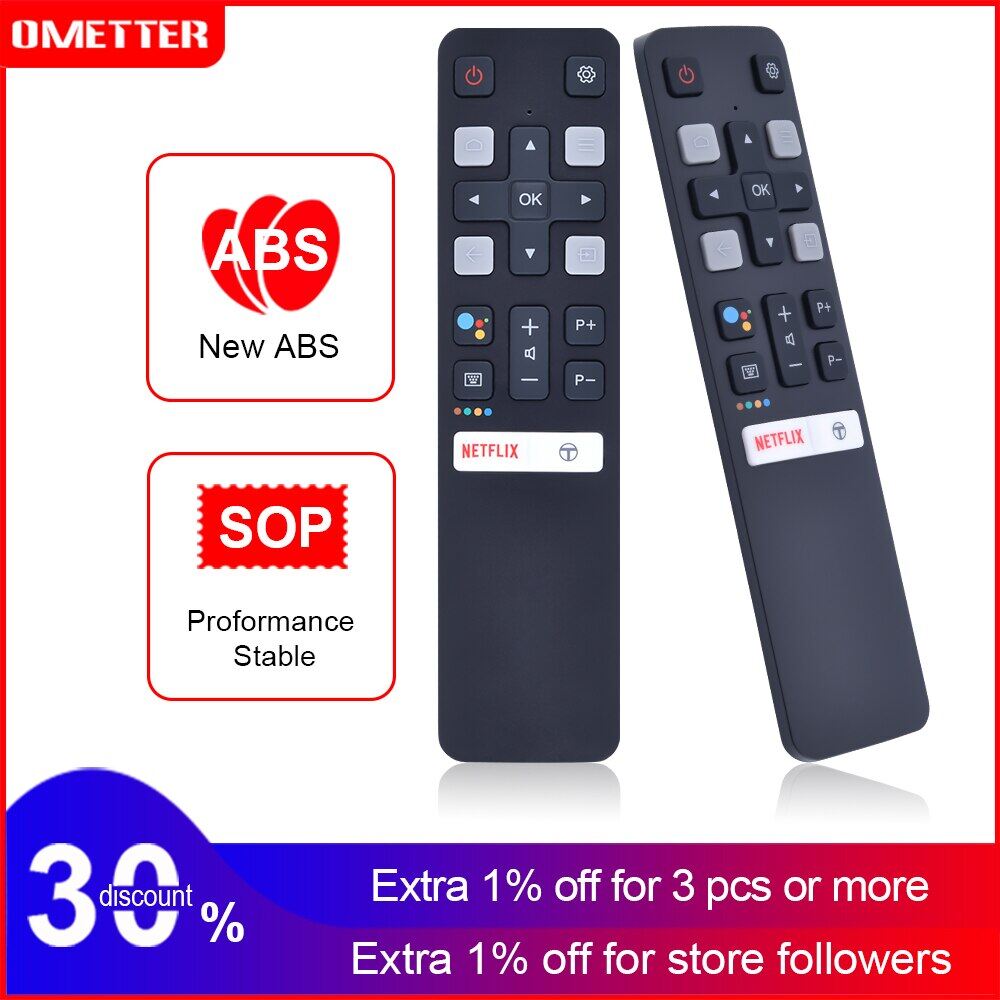 Remote control rc802v fur7 suitalbe for tcl voice 4k smart tv