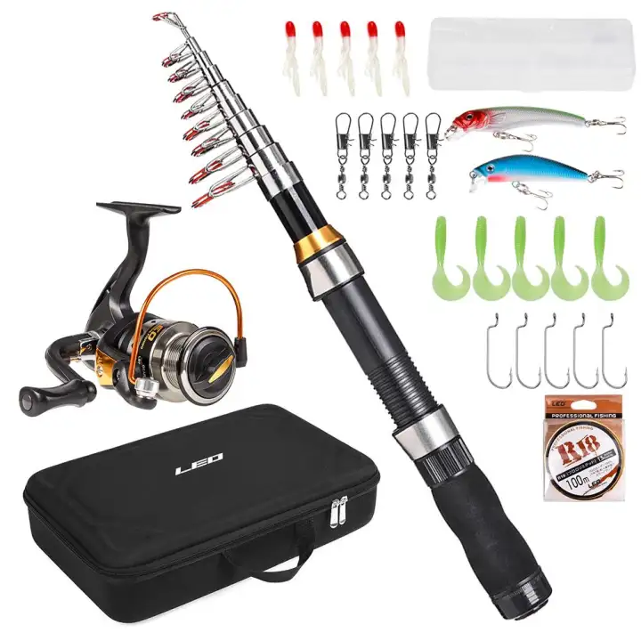 travel fishing pole