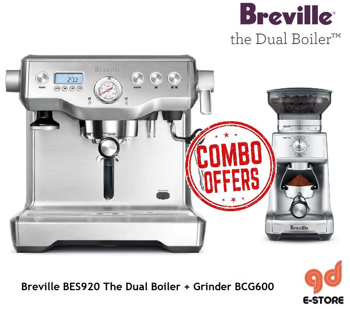 Breville The Dual Boiler Coffee Maker 