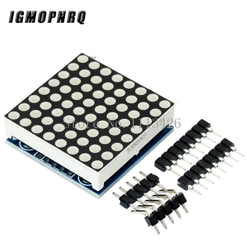 MAX7219 8*8 dot matrix module microcontroller module display module MCU LED Display Control Module For Arduino 5V