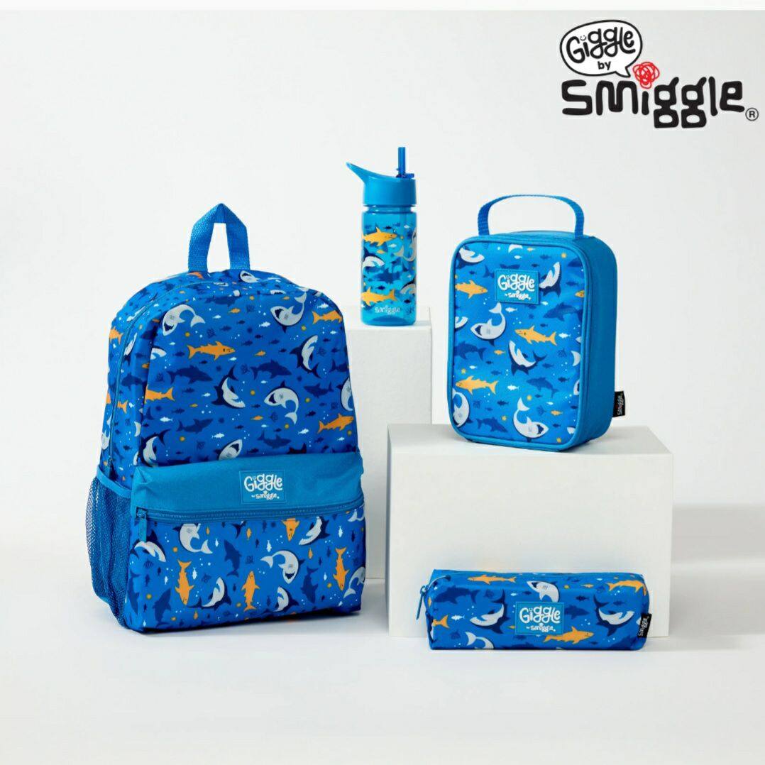 smiggle shark backpack