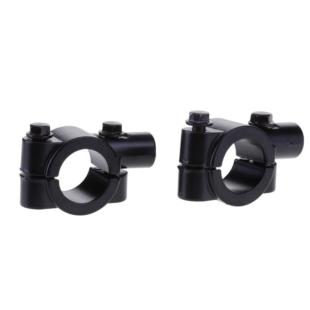 2 cái Kính Chiếu Hậu Xe Máy Giá treo gương chủ 22mm tay nắm mô tô giá treo gương kẹp gắn dễ dàng cài đặt phụ kiện
