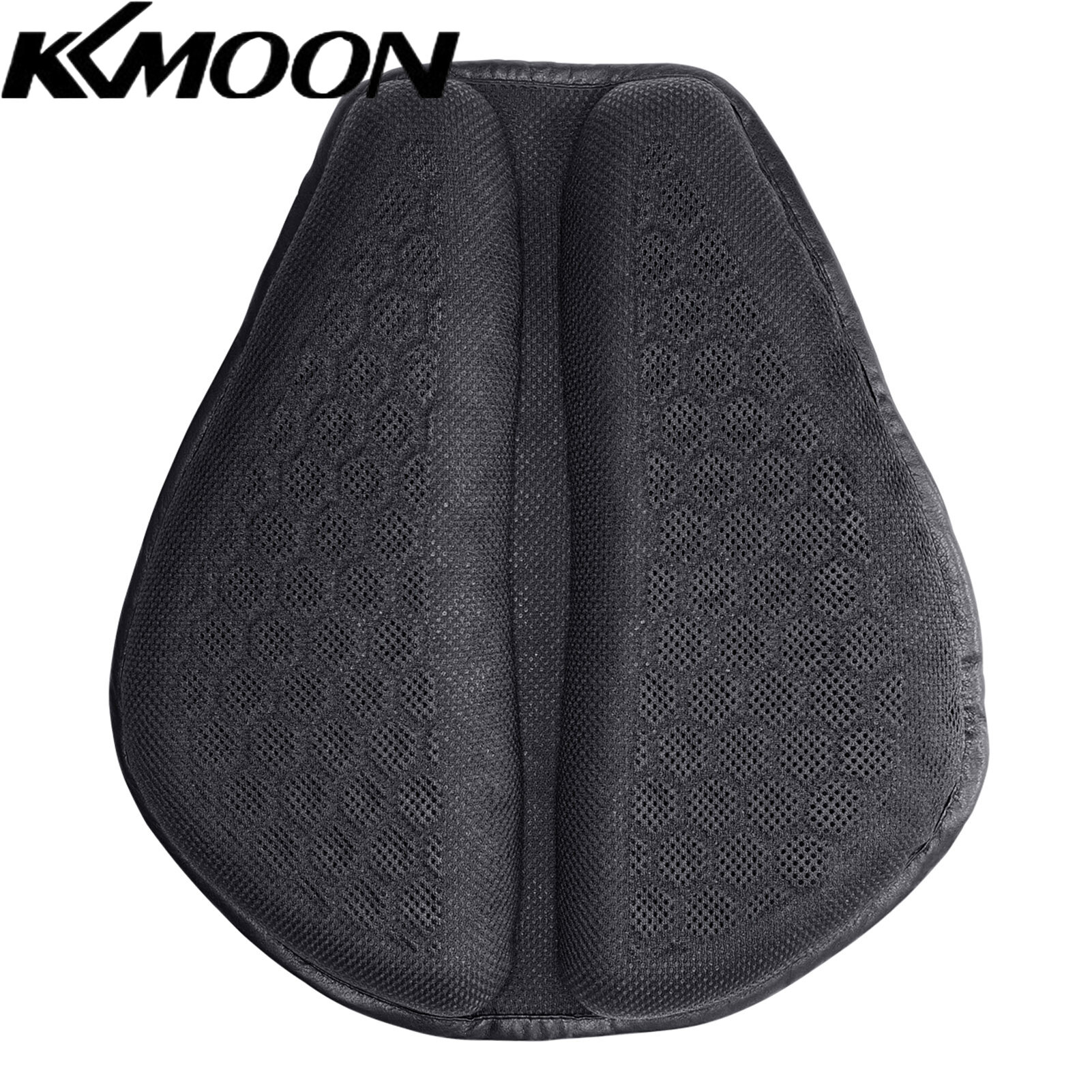 Universal 3D Motorcycle Shock-absorbing Cushion Breathable Seat Protector Thickened Motorcycle Seat Pad Petal Upgraded Air Duct Cooling Down For Comfortable Travel