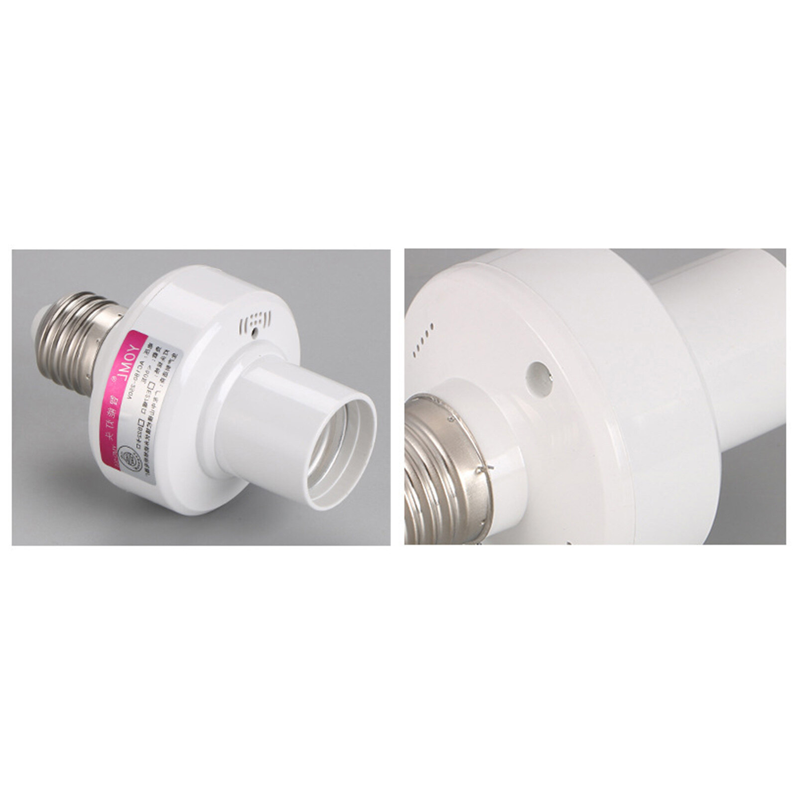 Blesiya E27 50M Smart Light Socket Wireless Remote Control Lamp Holder Bulb Base