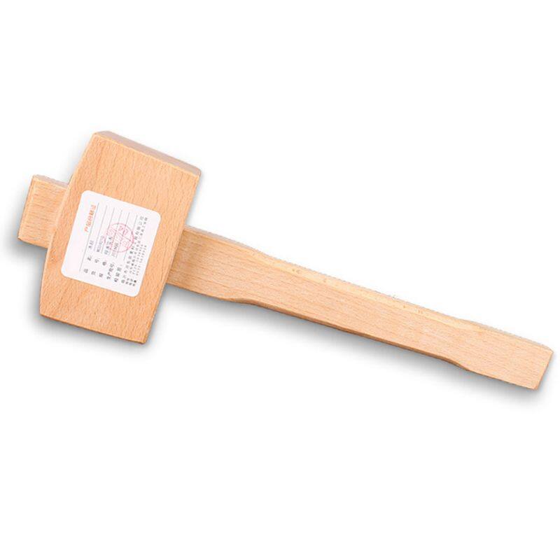 Eech Solid Gỗ Thợ Mộc Búa Vồ Gỗ Xử Lý Leathercraft Hammer Tool