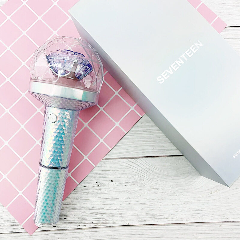 KPOP SEVENTEEN คอนเสิร์ตการเชื่อมต่อบลูทูธรุ่น2 Light Stick Glow Stick ...