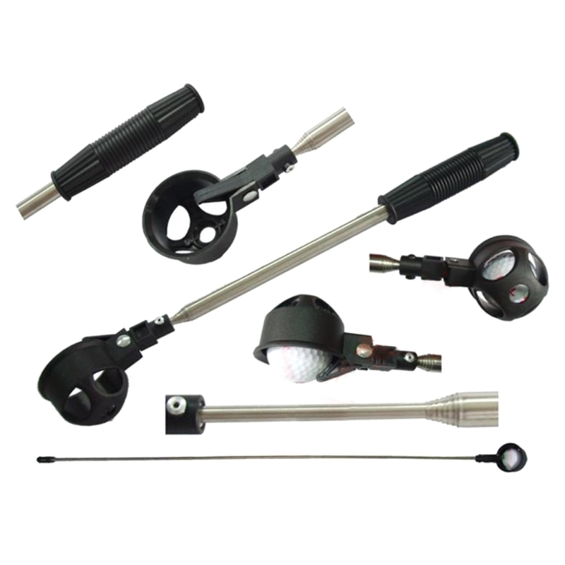 【New Arrival】 Golf Ball Retriever Telescopic Golf Ball Catcher Stainless Extended Stick