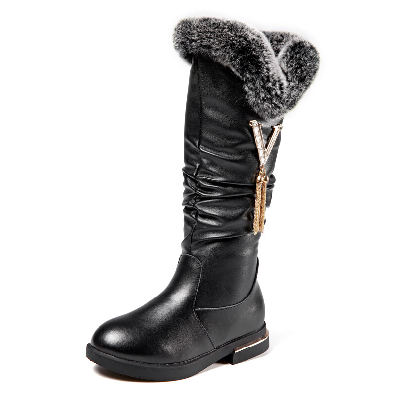 靴 50s HY-TEST Black Kid Skin Boots 50s HY-TEST Black Kid Skin Boots