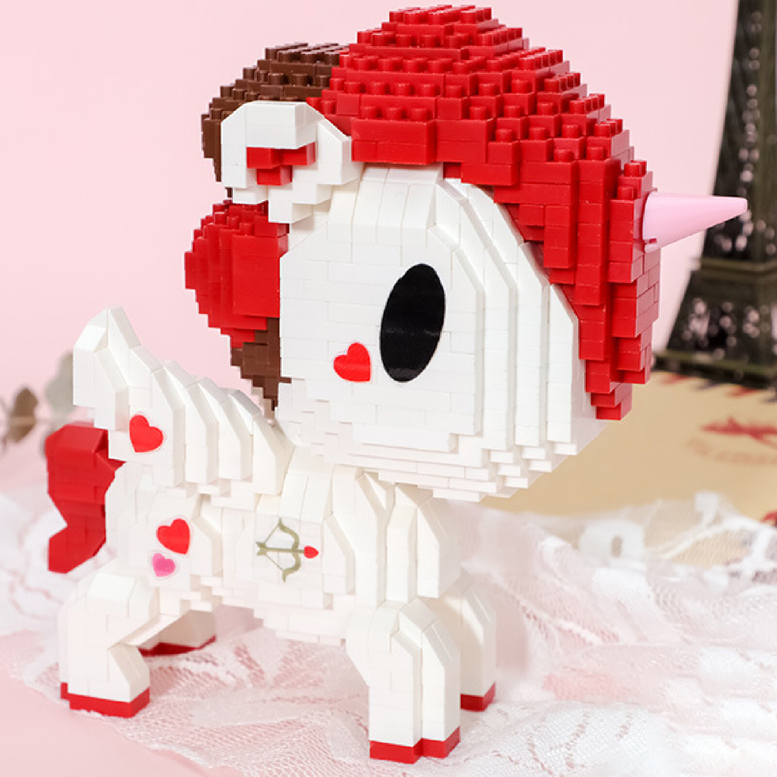 ASTELLA 1 Set Building Blocks Cute Intellectual Development Durable Cartoon Building Bricks for Home Decor