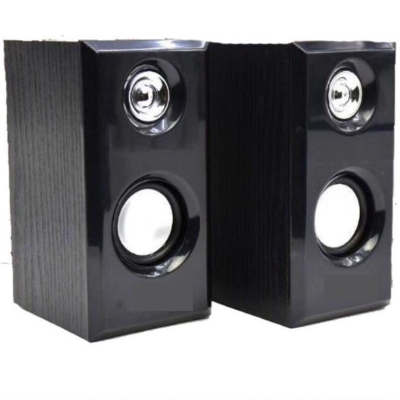 Loa vi tính, loa máy tính 2.0 siêu trầm d-092 công suất lớn đủ bass treble