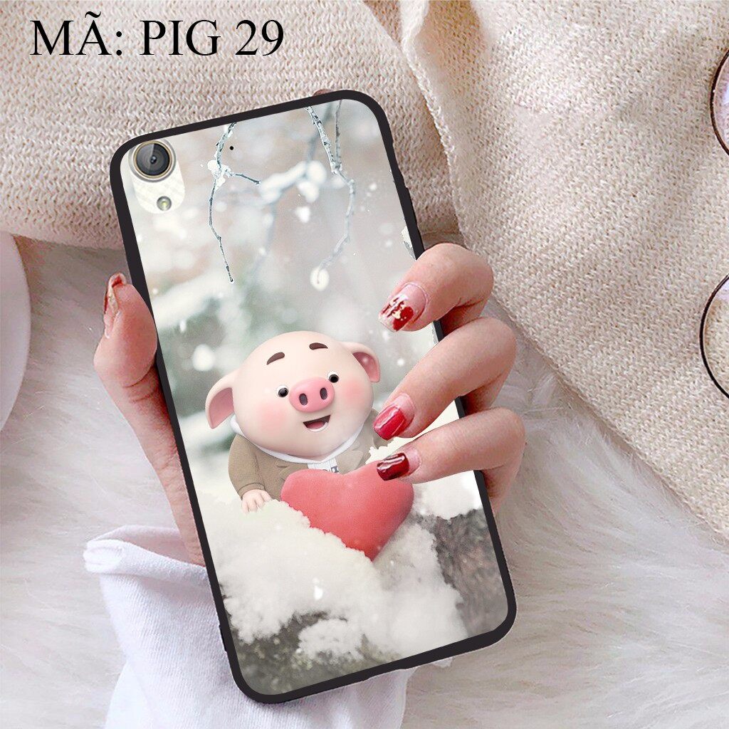 Ốp lưng huawei y6ii viền dẻo tpu bst heo con