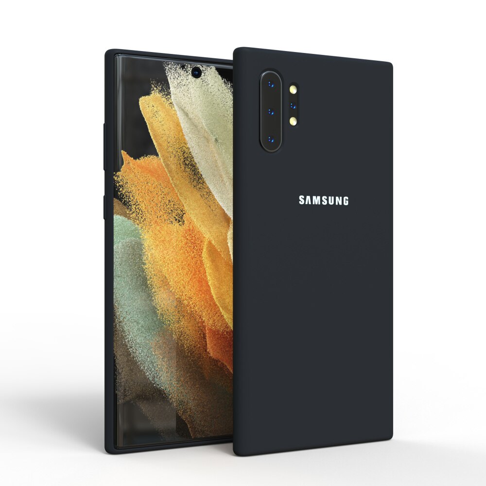 Samsung Note 10 Plus Case Original Official Silicone Finish Back Protective Samsung Galaxy Note 10 Plus Note10 Pro Case