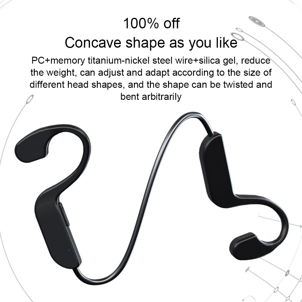 Dueplay Tai Nghe Bluetooth Không Dây Thể Thao Âm Thanh Vòm Xương G10 Tai Nghe Truyền Âm Xương Tai Nghe Thể Thao Nhét Tai Chống Ồn Chống Nước Tai Nghe