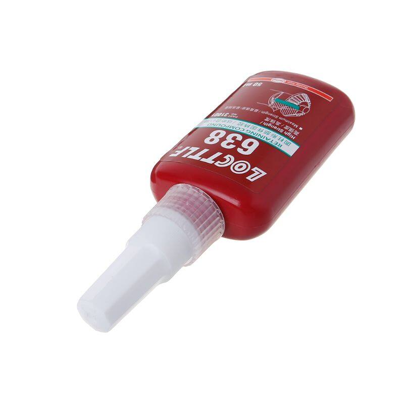 638 Retaining Compound Thread locker 50ml Adhesive Glue for Bearing Flange Hose
