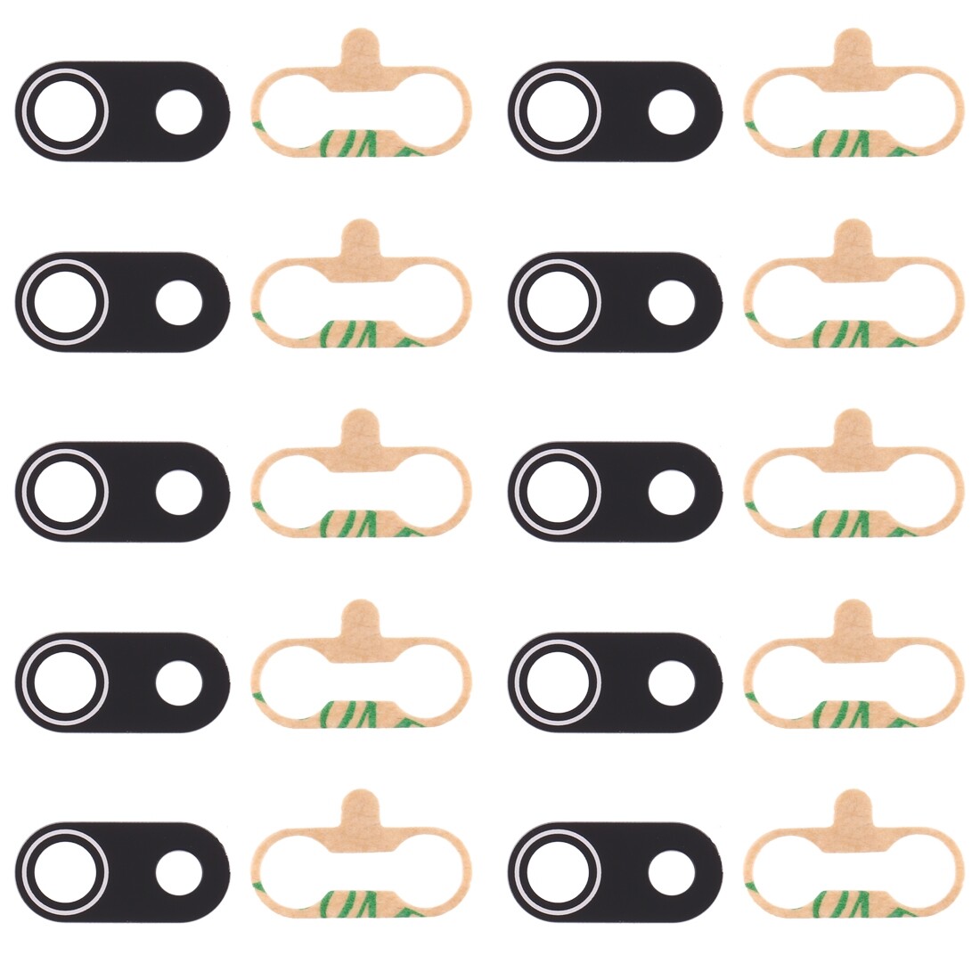 10 pcs back camera lens for xiaomi redmi 8a