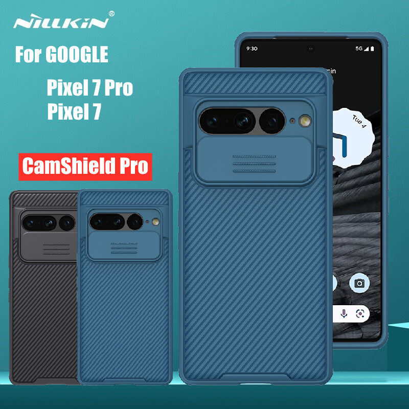 NILLKIN Ốp CamShield Pro Cho GOOGLE Pixel 7 Pro Ốp Lưng Bảo Vệ Máy Ảnh Trượt Google Pixel7 Pro Ốp Lưng Phong Cách Doanh Nhân