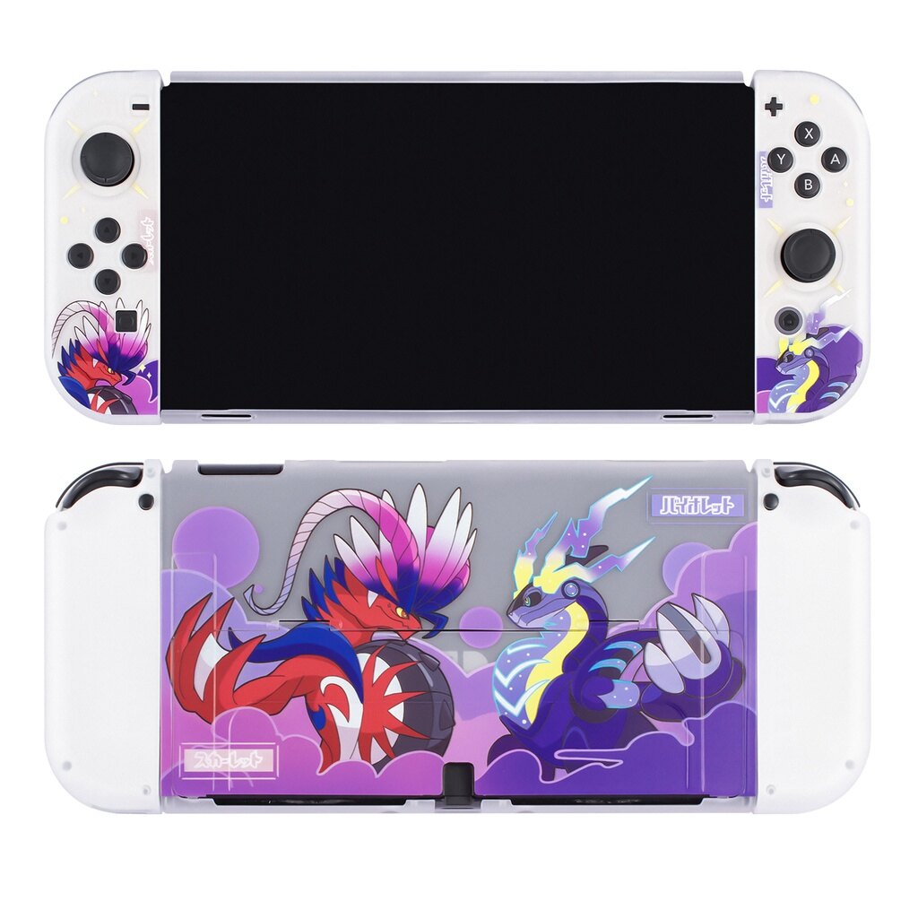 For Switch OLED Pokémon Scarlet and Violet Switch V1 V2 Protective Case ...