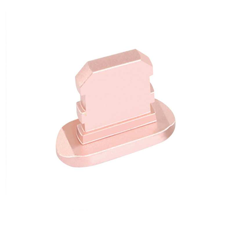 USB Dust Plug Metal Mobile Phone Accessories Compatible with iPhone Aluminum Alloy Charging Port Dust Plug Protector