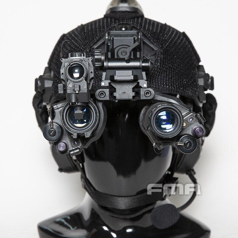 Outdoor Tactical Binocular Night Vision Instrument Support Single Barrel Double Barrel Pvs14 Model Connecting Bridge Single Arm
