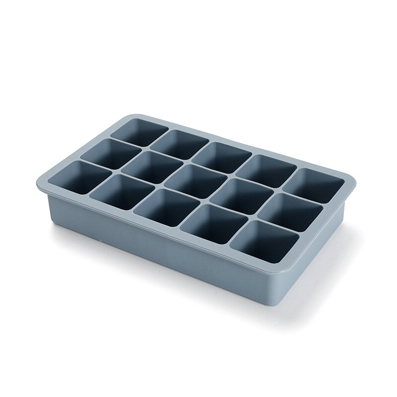 3 Color Big Net Silicone Ice Cube Mold Silicone Ice Cube Maker Flexible Ice Bucket Tray Kitchen Gadgets & Accessories