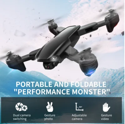 SG701 Drone WiFi HD 4K Dual Camera Wide Angle Aerial Photography Folding RC Quadcopter