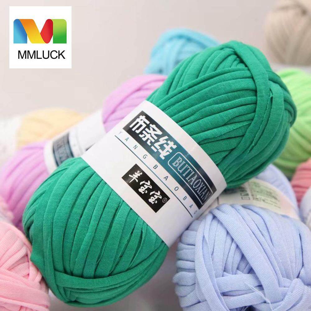 MMLUCK Crafts Handmade Thick Hand Bag DIY Household Cloth Hand-knitted Material Home Crochet Accessary Yarn Woven Hand Knitting