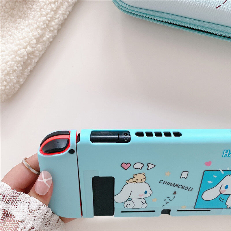 Case For Nintendo Switch /Switch OLED/Switch Lite Soft TPU Split Protective Case Cover Cute Cartoon Anti-Scratch Casing Nintendo Switch/Switch OLED/Switch Lite Case