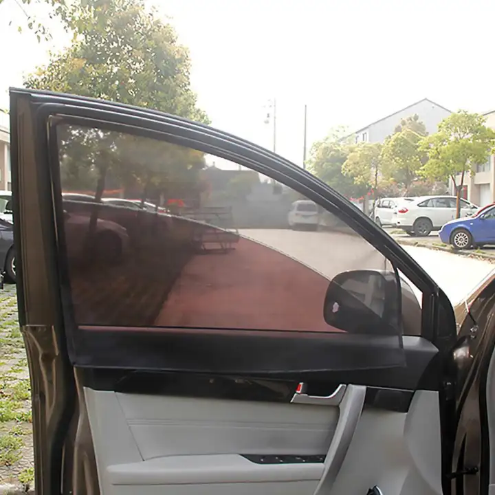 Magnetic Car Sun Shade Uv Protection Curtain Car Windows Side