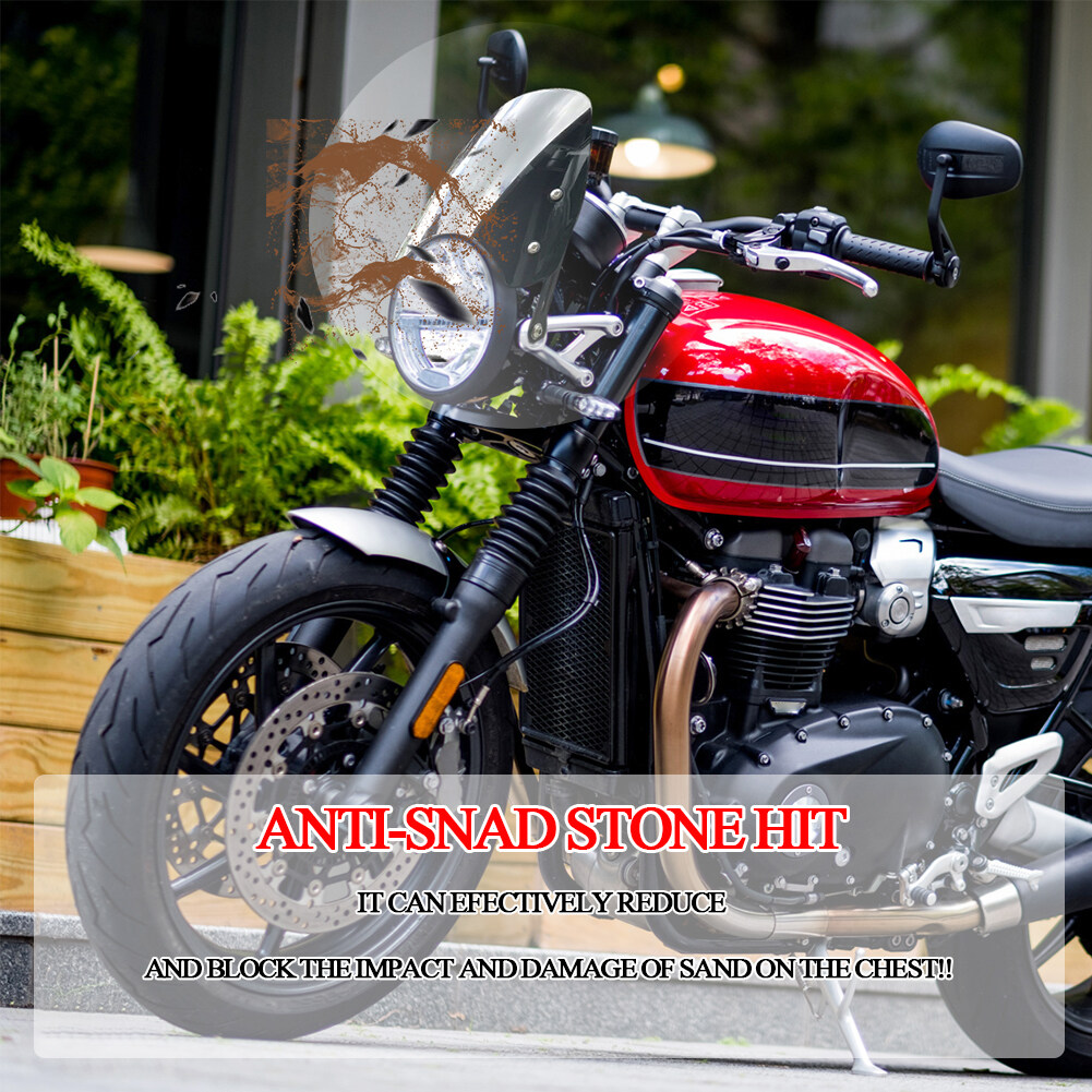 Ultrasupplier Motorcycle Windscreen Windshield Wind Deflector Viser