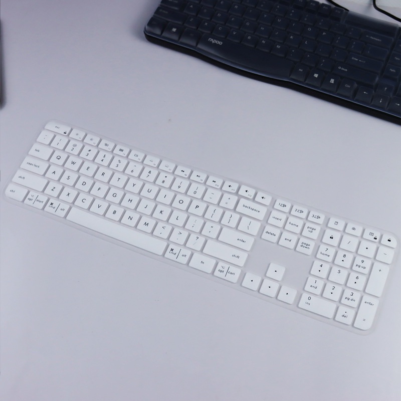 Waterproof Dustproof Clear Transparent Silicone Keyboard Cover Protectors for Logitech Craft Advanced MX Keys Keyboard