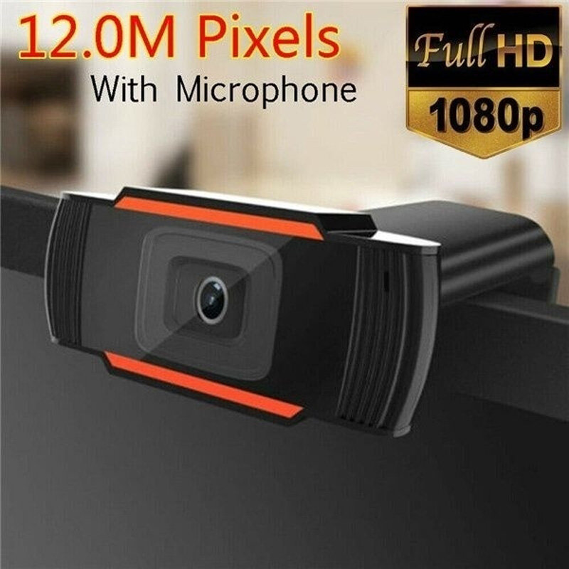 mini Built-in Mic Webcam Web Camera HD 1080P Cam Digital Video Webcamera with CMOS Image for Computer PC Desktop Laptop Portable