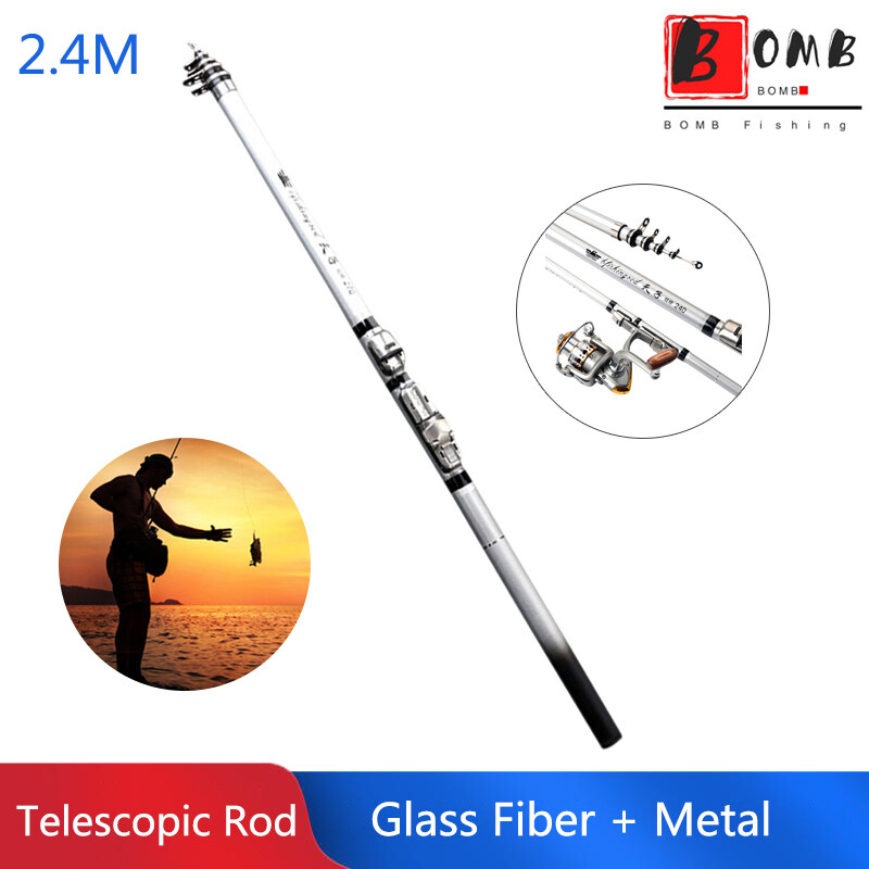 ocean fishing pole and reel