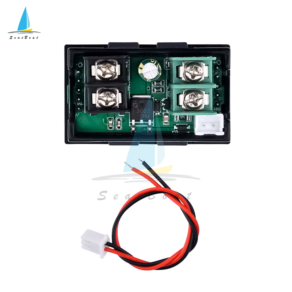 【Seasboat】 DC6~30V 20A 1.14 Inch High-voltage Working Multi-function Measuring Instrument High-definition IPS LCD Color Screen 9-in-1 Multi-function Measuring Instrument