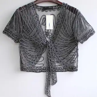 evening cover up tops