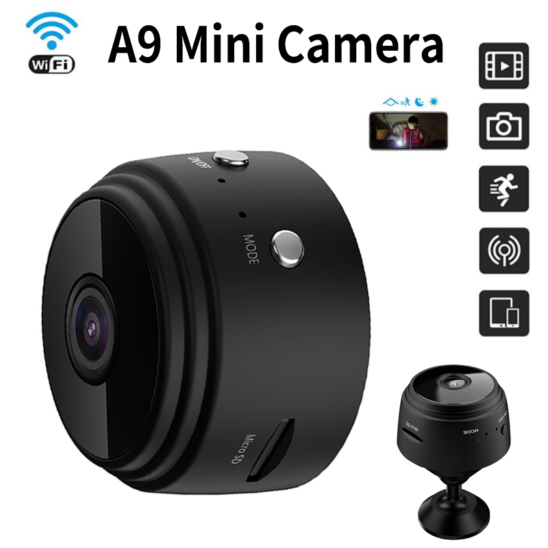 A9 Mini Camera HD 1080P Wireless WiFi IP Network Surveillance Security Camera Home Security P2P Camera