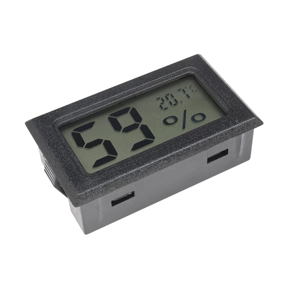 Original Aideepen Mini Digital LCD Indoor Temperature Humidity Meter Thermometer Hygrometer