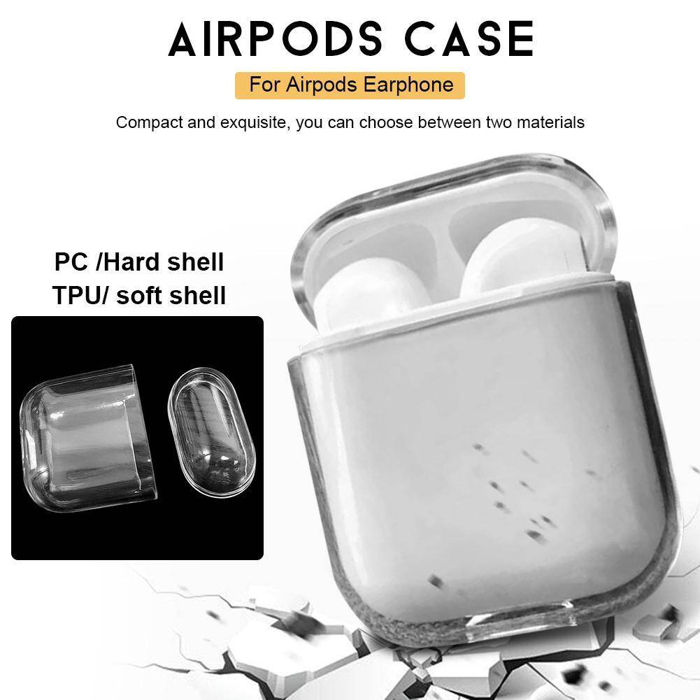 [Allmobiles] Hộp Bảo Vệ Trong Suốt Cho Airpods Hộp Sạc Tai Nghe Bluetooth Không Dây Hộp Đựng Cho Airpods Vỏ Bọc Tai Nghe TPU