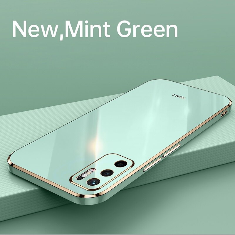 Xiaomi Redmi Note 10 5G Case Shockproof Soft Silicone Electroplating Back Cover Case Redmi Note10 5G Phone Casing