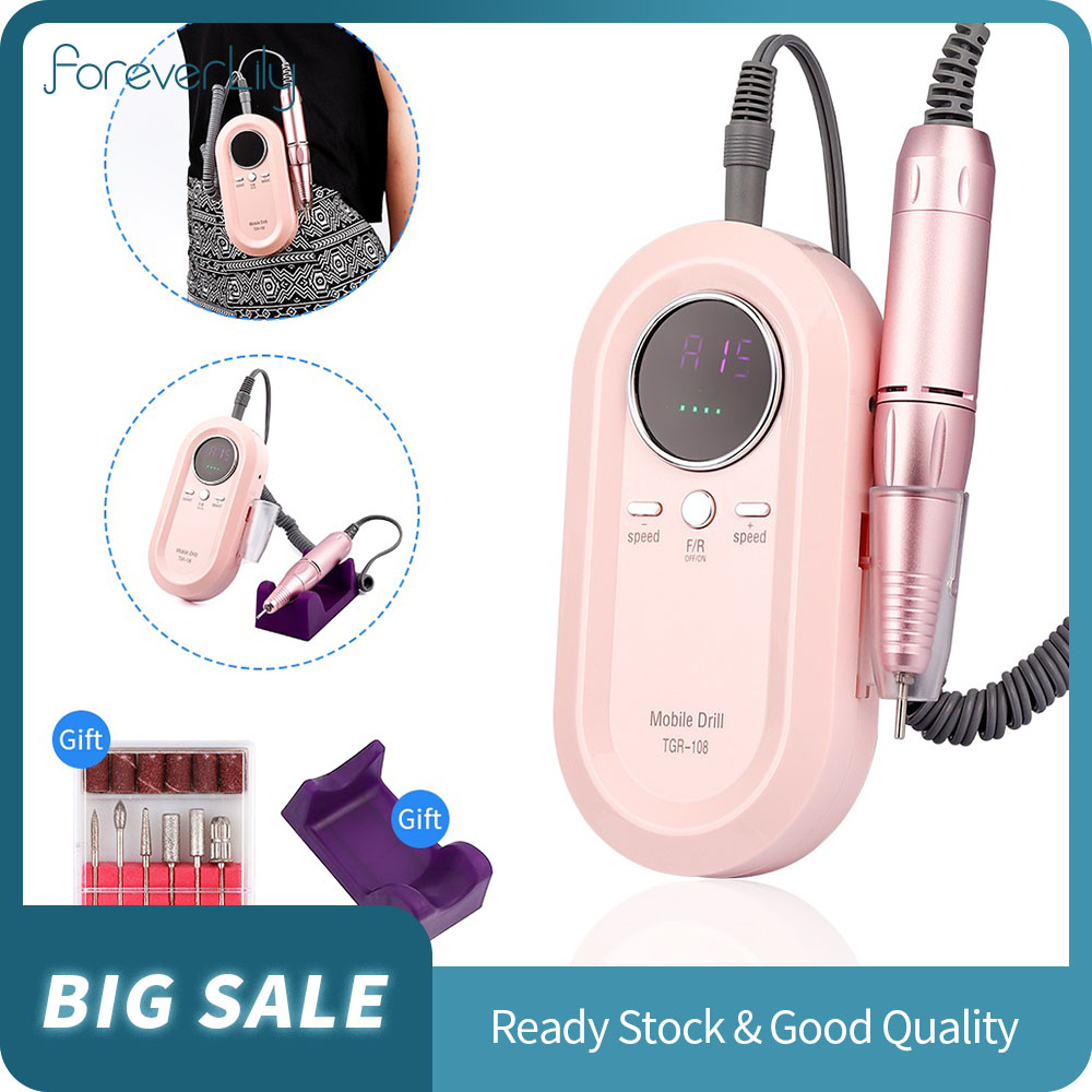 Foreverlily Electric Nail Drill Machine 