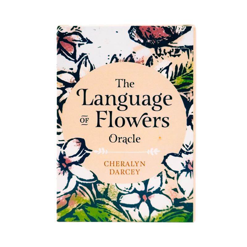 11*6.5cm The Language of Flowers Oracle